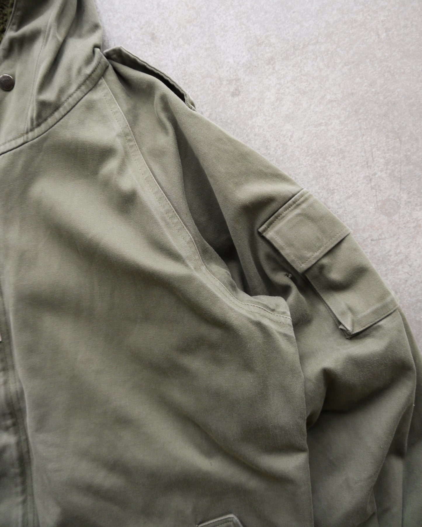 90s French Military F-2 Hooded Jacket (M)