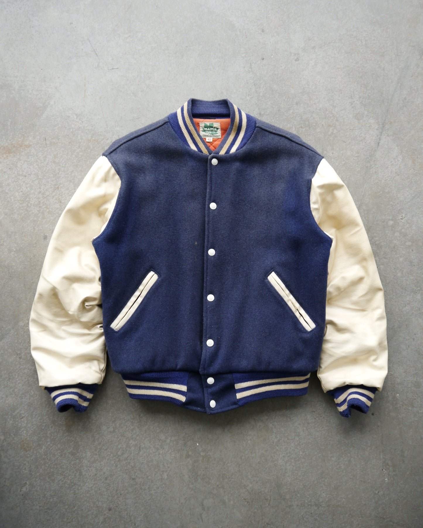 60s “Panthers” Chain Stitch Varsity Jacket (M)