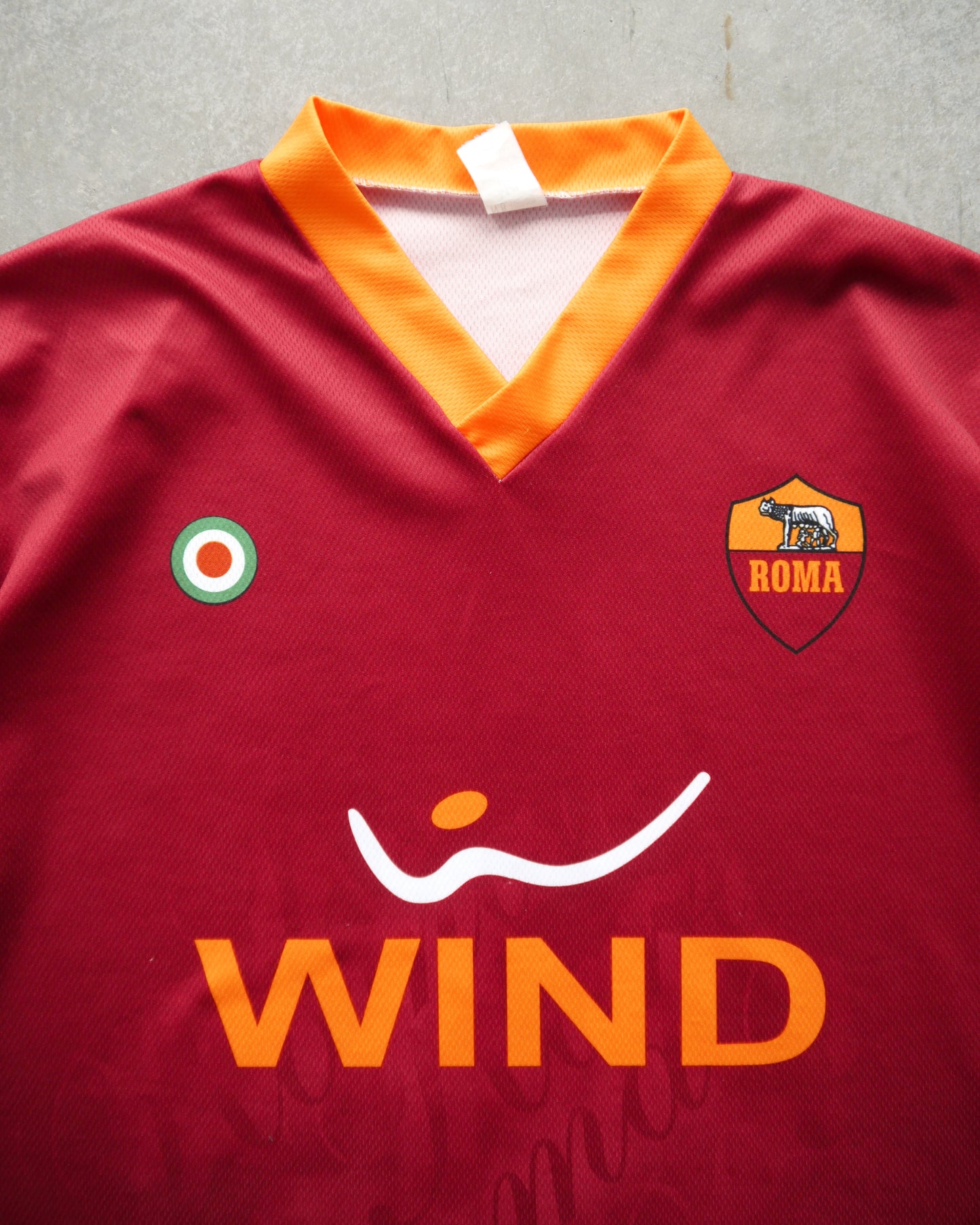 2000s Boxy Italian Bootleg “Totti” Roma Jersey (M)