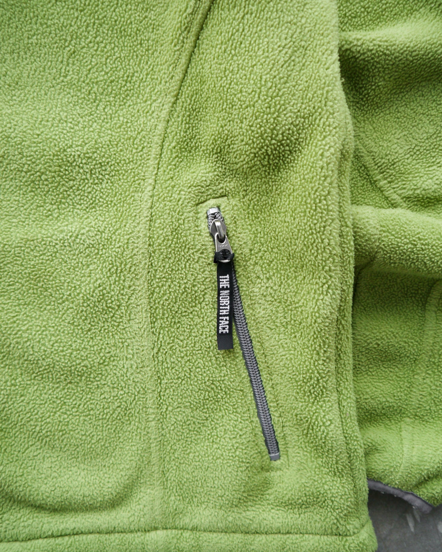2000s The North Face “Grinch” Full Zip Fleece Jacket (M)