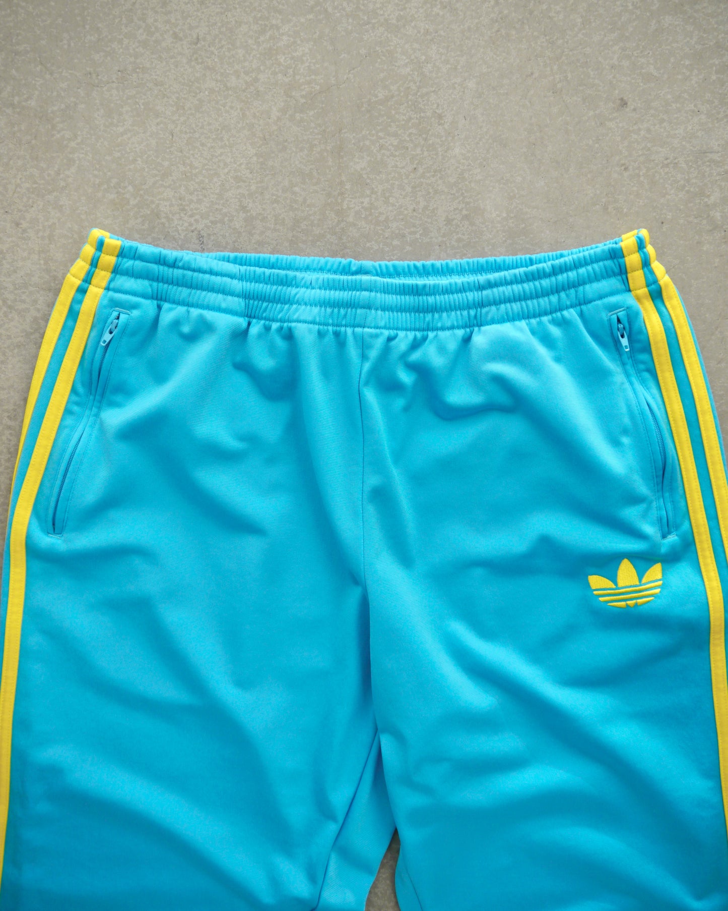 2000s Adidas Ice/Mint Trackpants (32-34)