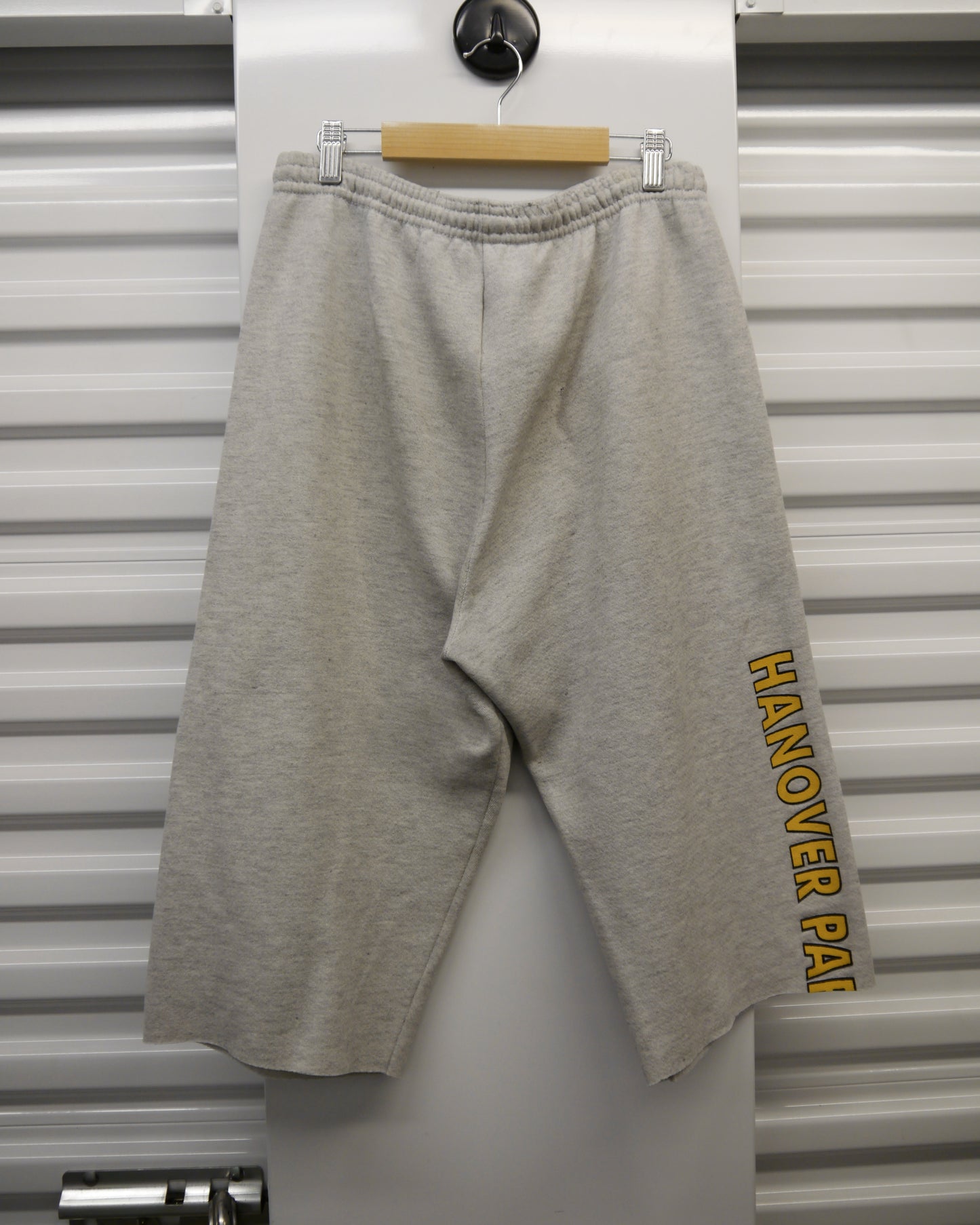 90s “Hanover Park” Raw Hem Back Hit Shorts (30-34)