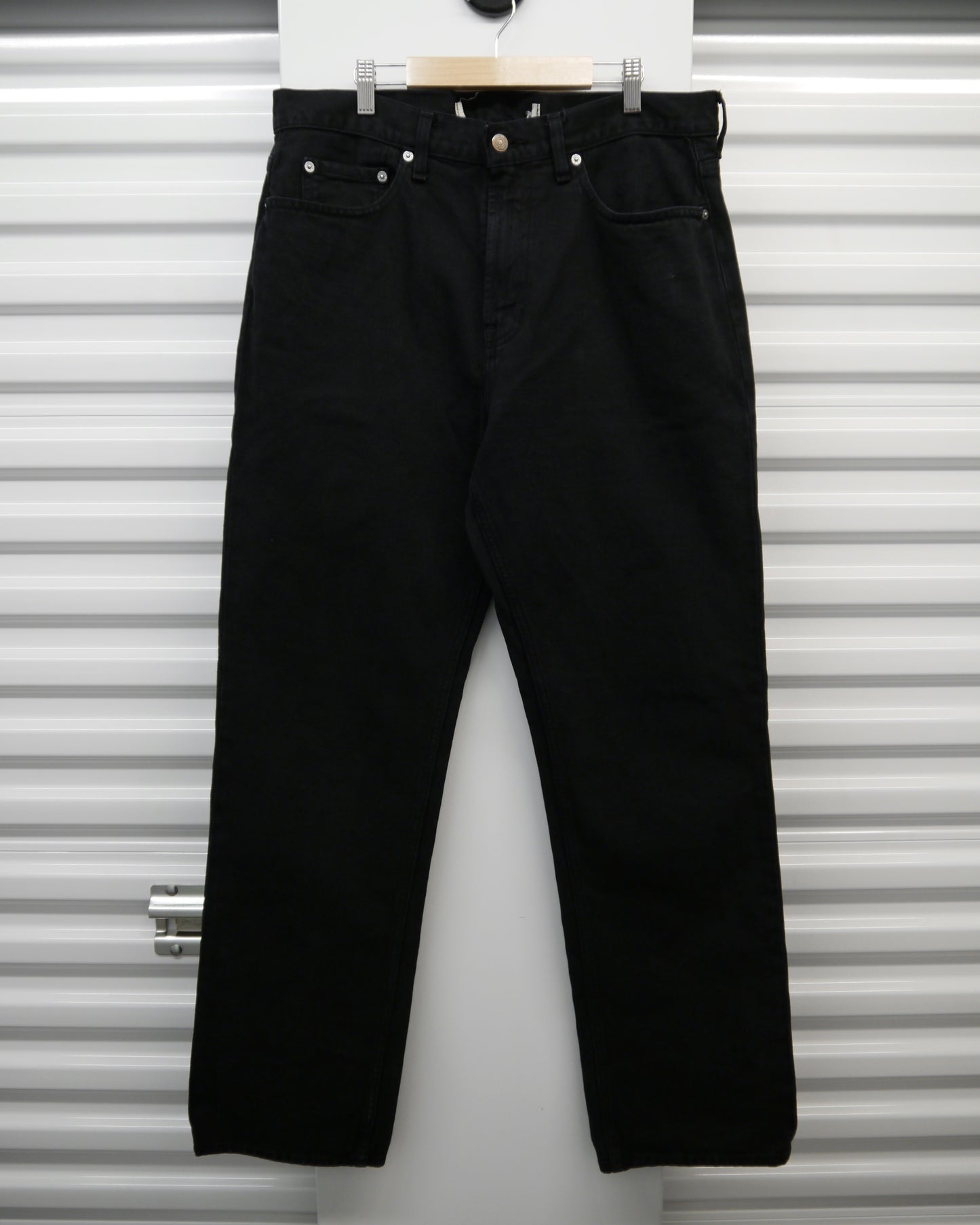 90s Gap Heavyweight Deep Black Jeans (36x33)