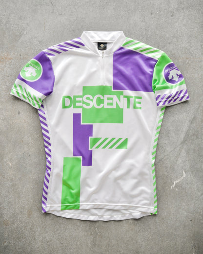 2000s Descente Japanese Cycling Jersey (M)