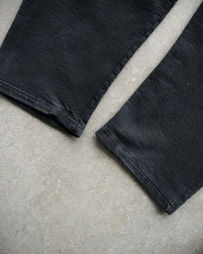 90s “Ultimate” Heavyweight Faded Black Sweatpants (34-36)