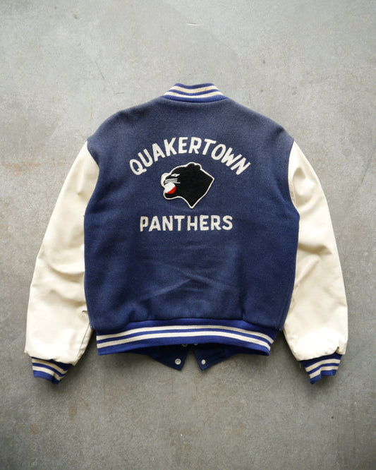 60s “Panthers” Chain Stitch Varsity Jacket (M)